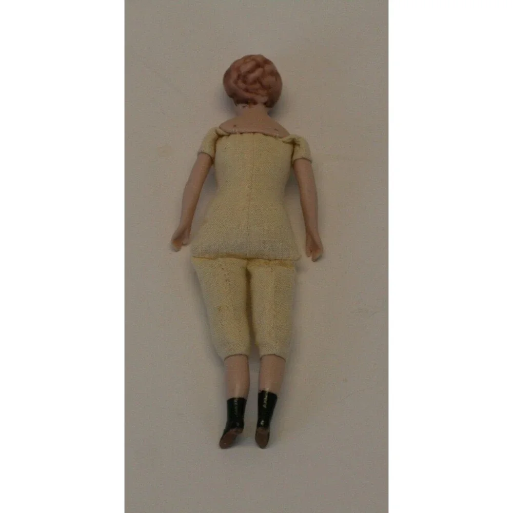 Antique German Bisque Shoulder Head Doll 6